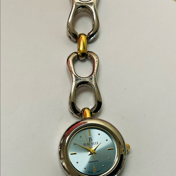 Berenger Women’s Two Tone Silver/Gold Watch w/2 Additional Clasps For Sizing - Picture 3 of 6